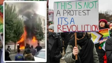 المتظاهرون في إيران يحثون الولايات المتحدة على “إنهاء الصمت” بعد إعدام الشخص الثاني علنًا