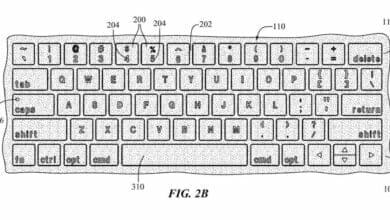 تتخيل براءة اختراع Apple لوحات مفاتيح MacBook المستقبلية المزودة بمفاتيح ذات إضاءة خلفية يمكنها عرض رموز مختلفة ديناميكيًا