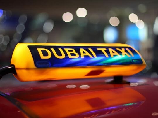 خفضت أجرة تاكسي دبي مرة أخرى ، بفضل انخفاض أسعار الوقود