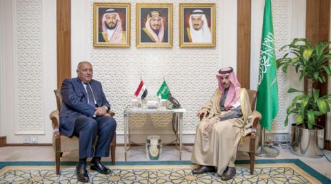 السعودية ومصر تشددان على رفض التدخلات