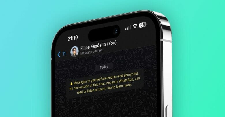 سيسمح WhatsApp الآن للمستخدمين بإرسال رسائل إلى أنفسهم بآخر تحديث