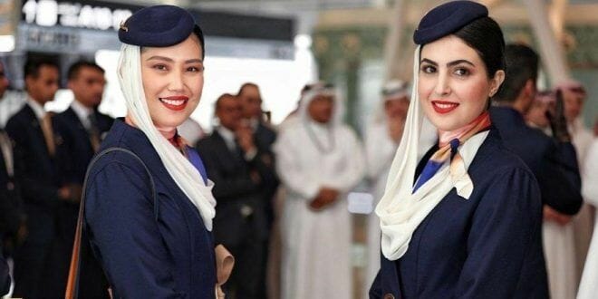 أجمل مضيفة طيران في السعودية تكشف إقبال المواطنات على العمل بالضيافة