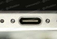 يبدو أن الصورة المسربة تُظهر iPhone 15 Pro مع منفذ USB-C وتصميم من التيتانيوم