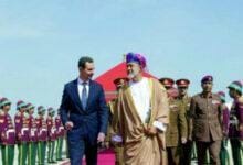 زيارة خاطفة للرئيس السوري إلى مسقط