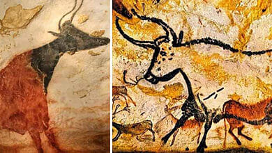 لوحات كهف لاسكو ، فن ما قبل التاريخ ، عمرها 17000 عام