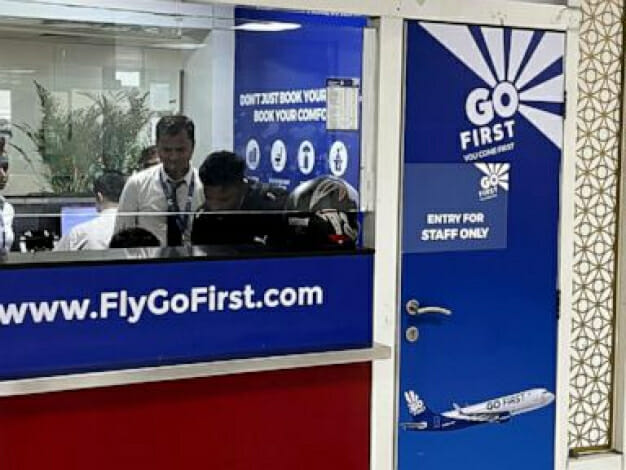 شركة الطيران الهندية “ جو فيرست ” تقدم ملفات للإفلاس