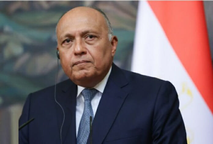 وزير الخارجية المصري يعرب عن القلق البالغ لاستمرار العنف والاقتحامات الإسرائيلية للضفة الغربية ويدعو لإعادة إحياء عملية السلام