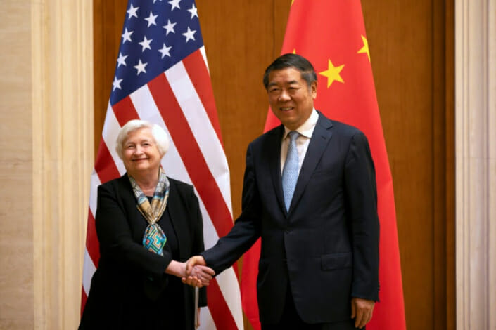 تقول يلين إن العلاقات بين الولايات المتحدة والصين “على أسس أكيدة” مع اختتام الزيارة