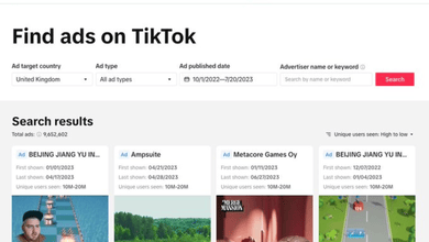 تطلق TikTok أداة مكتبة الإعلانات الجديدة لحملات الاتحاد الأوروبي