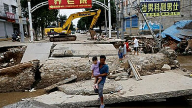 فيضانات قاتلة في الصين: 29 قتيلا في خبي