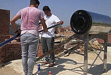 مصر: البدء في توفير سخانات المياه بالطاقة الشمسية المصنعة محليًا