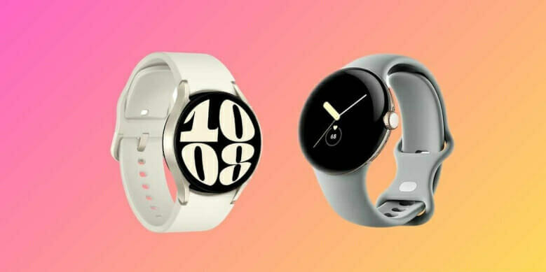 مقارنة بين ساعتي Galaxy Watch6 من سامسونج و Pixel Watch من جوجل