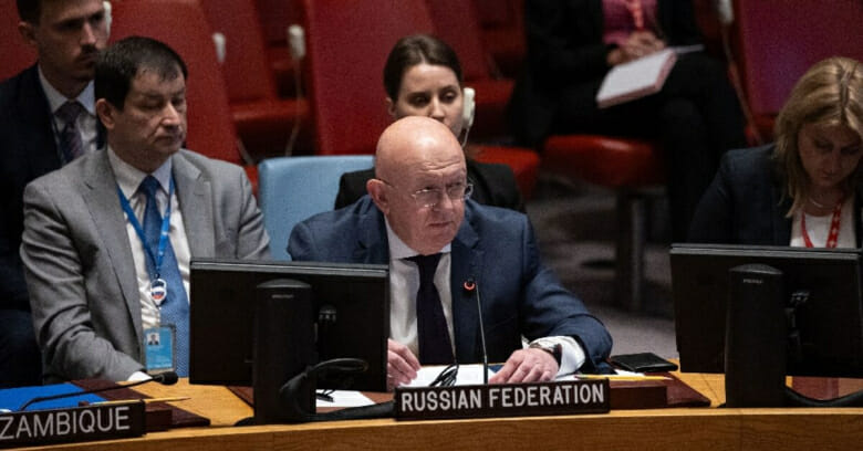 روسيا تدعو إلى وقف إطلاق النار بين إسرائيل وحماس في الأمم المتحدة