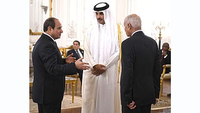 الرئاسة المصرية توضح سبب انسحاب أمير قطر من قمة القاهرة للسلام